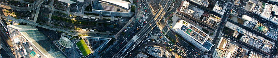 Aerial View of the City.